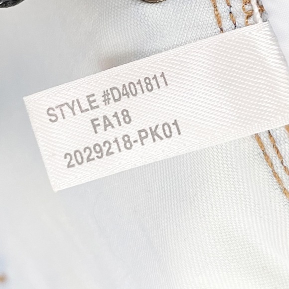 J. Crew Mercantile Distressed High Rise Skinny Jeans D401811 Women's Size 25 - Picture 9 of 10